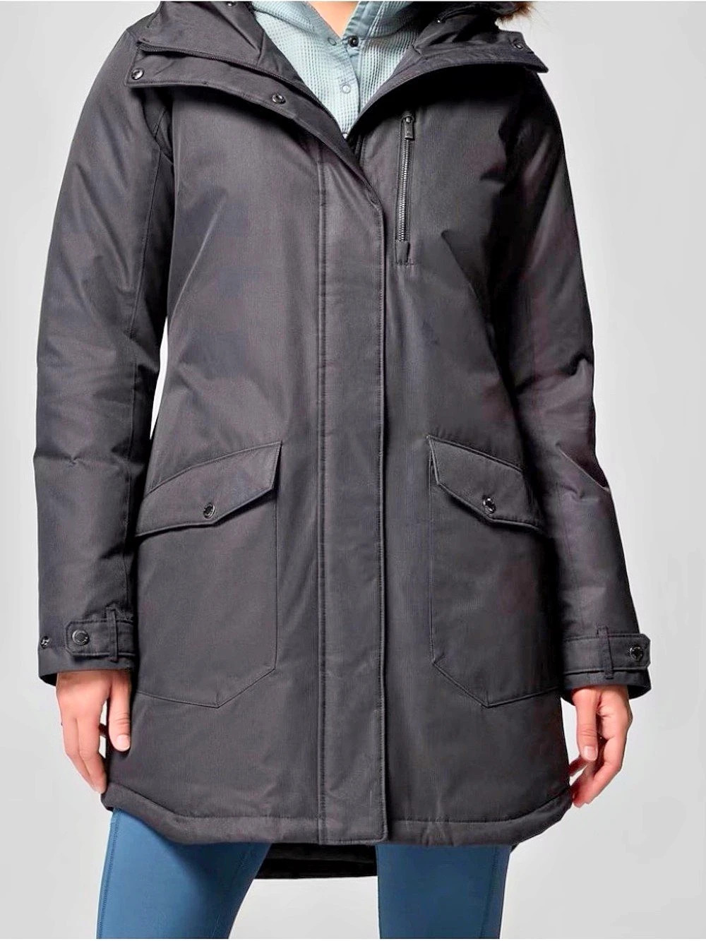 Columbia Whirlibird IV Interchange Jacket Women's Black Ski Jacket Size 2x